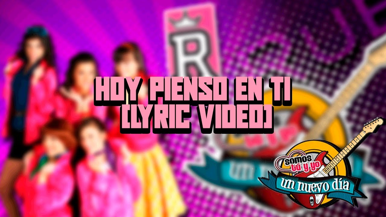 Somos tu y yo - Hoy pienso en ti (Lyric Video)