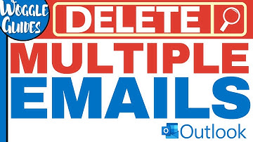 How to delete multiple emails in Outlook