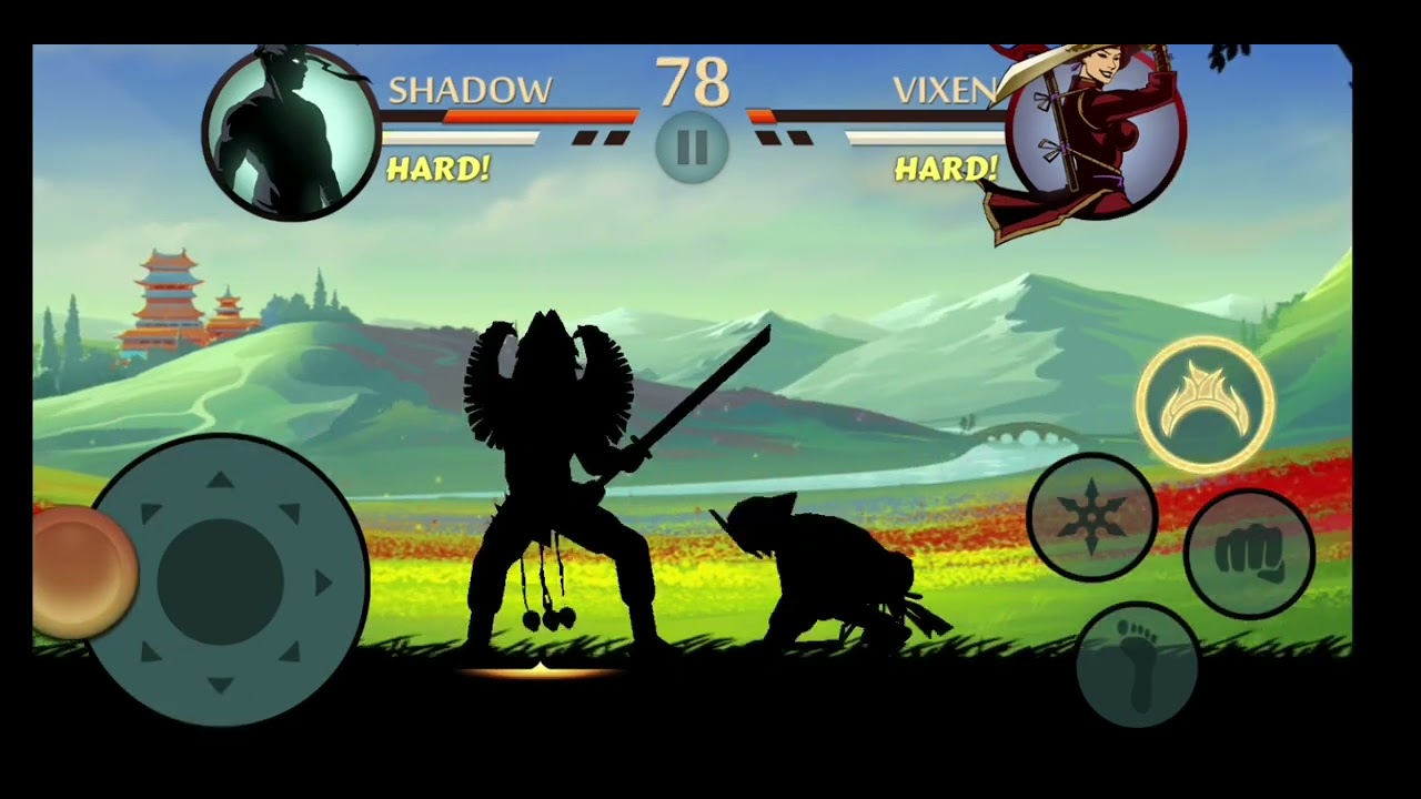Ninja sword Vs Golden Katana Shadow fight 2 [Normal Mode] Epic Fight ...