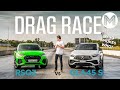 Audi RS Q3 vs AMG GLA45 S DRAG RACE! | MOTOR