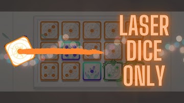 Random Dice PvP Defense: Laser dice production only