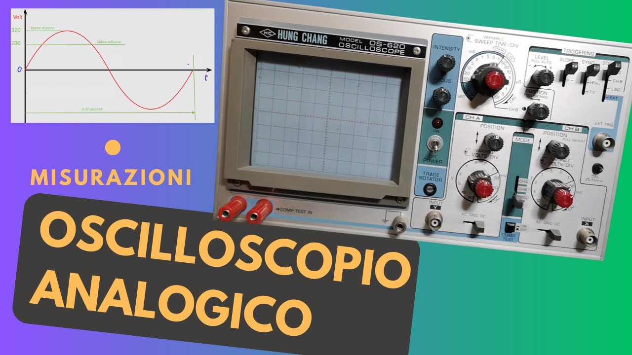 Misure con Oscilloscopio Analogico