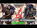 World eaters vs ultramarines version courte  rapport de bataille warhammer horus heresy fr