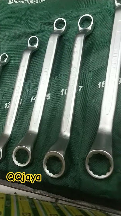 Jangan remehkan kekuatan merk ini ..!!  Sellery tools - Kunci ring set 6-32 mm USA