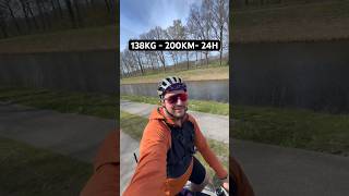 138KG - 200KM - 24H #bikepacking #übergewicht #adipositas #gravelbike #radfahren #radreise #abnehmen