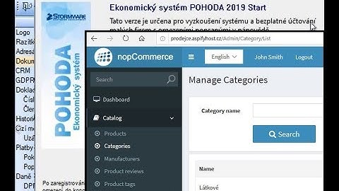 4nd part: CApp_TestApi. Export data from IS to open source e-commerce nopCommerce.