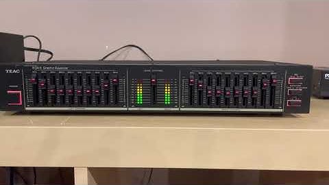 Teac EQA-5 Graphic Equalizer from 1985