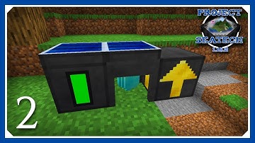 Project SeaTech Modpack | Project E Transmutation Table & Quarry! | E02 Minecraft 1.15.2 Modpack