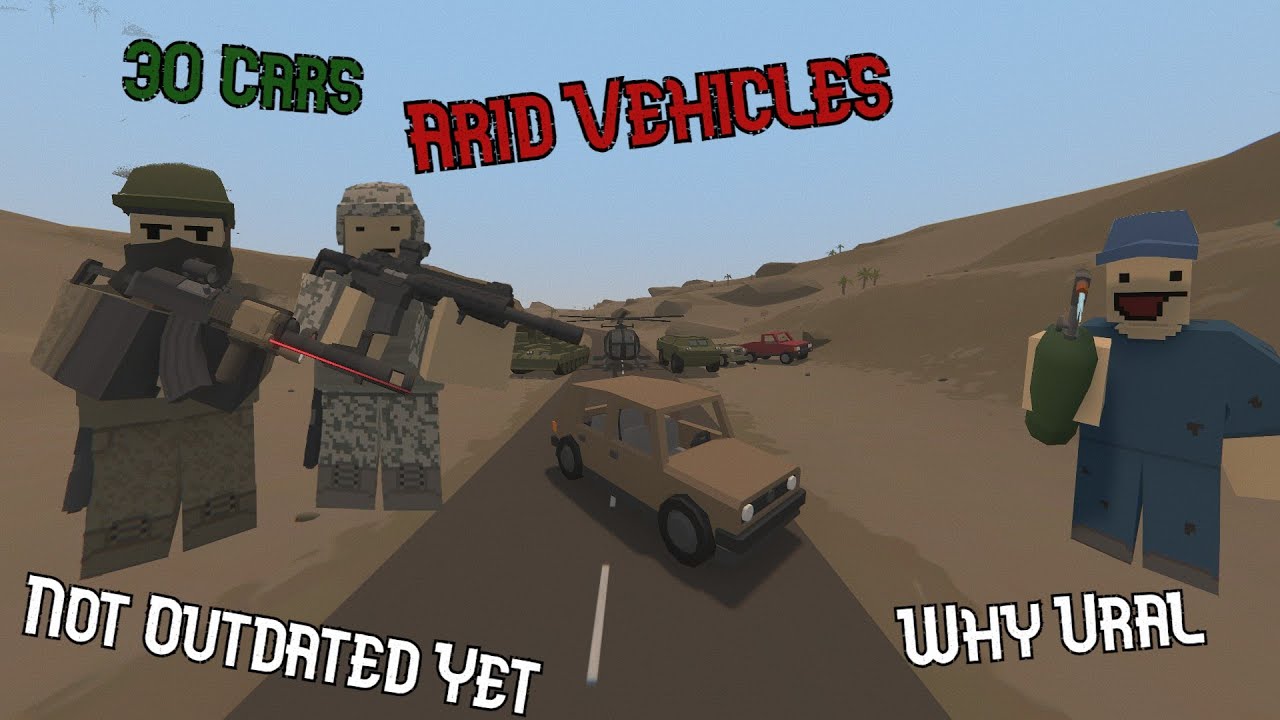 Unturned Arid Vehicle Id List - YouTube