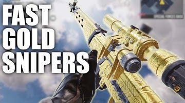 Gold Grinding Sniper Machine (Tips & Tricks)