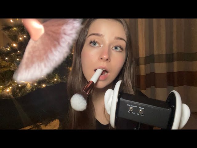 ASMR | Nibbling on Makeup Brushes