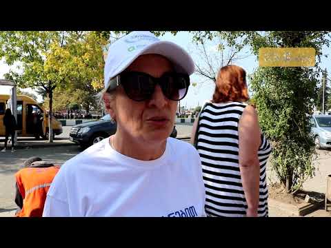 ზუგდიდში ცესკოს წარმომადგენლები მოსახლეობას არჩევნების შესახებ ინფორმაციას აწვდიან