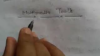 MULTIMEDIA TOOL'S