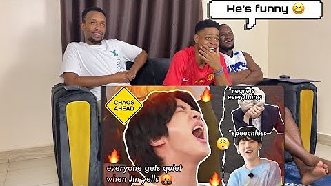 Jin being so done with BTS & scolding them for 14min straight | no one can argue with Jin (REACTION)