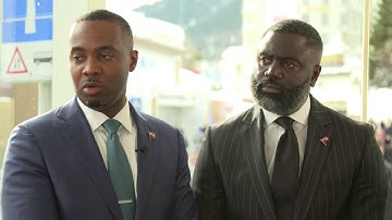 Hub Culture Davos 2018 - The Hon. E. David Burt, the Premier and Minister of Finance of Bermuda