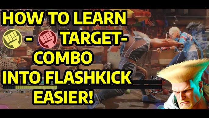BASIC GUILE COMBOS you can do! The last one is easy! #streetfighter #s