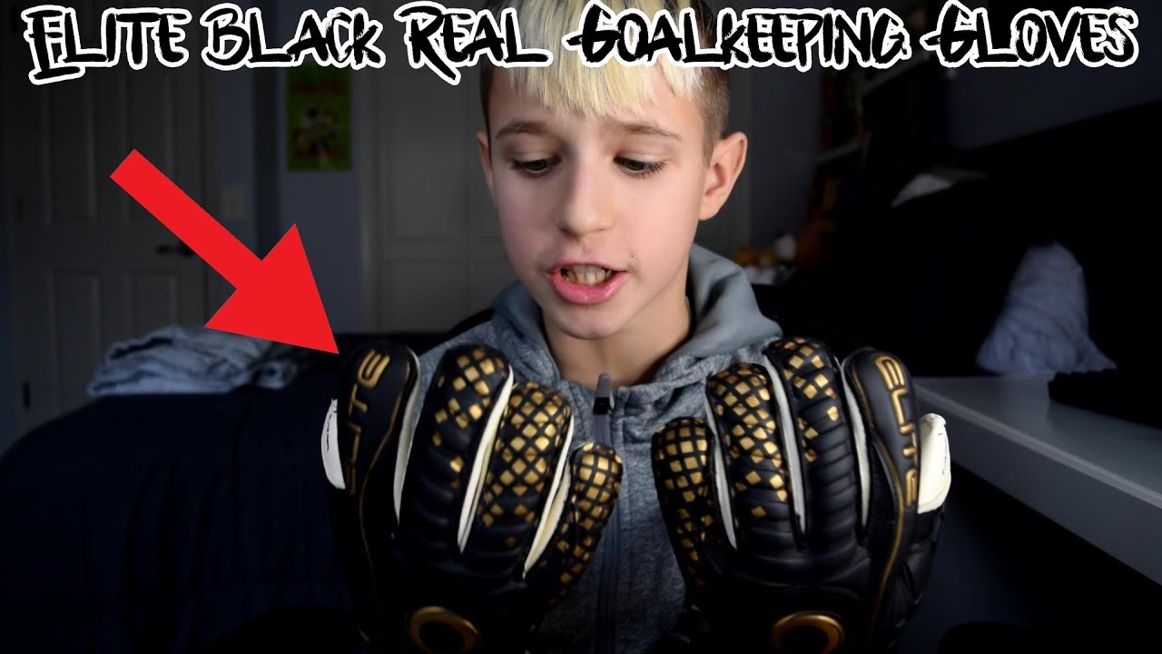 THE MOST UNDERRATED GOALKEEPER GLOVES? Elite Sport Black Real Goalkeeping Gloves 2017 YouTube