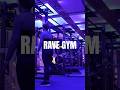 Would you hit a PR in this epic RAVE GYM? #gymworkout #gym #hardstyle