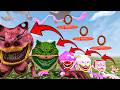 NEW SIZE AND EVOLUTION OF ALL SONIC AMY 1 - 6 FAMILY? AND SONIC TAPES In Garry's Mod!