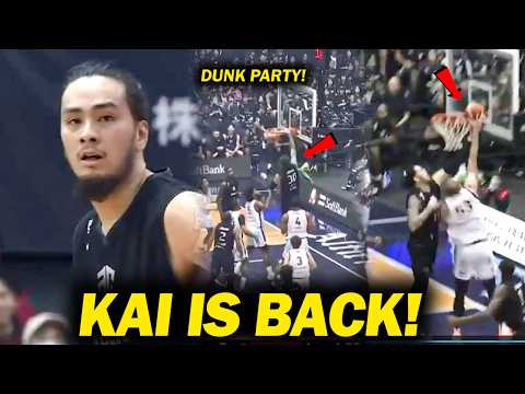 KAI SOTTO IS BACK! DUNK PARTY Agad sa Kanyang Debut! Mamaw parin sa Ilalim!