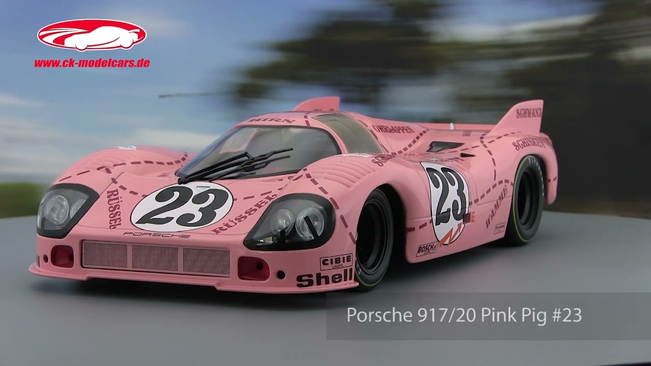 WERK83 1:12 Porsche 917/20 Pink Pig #23 24h LeMans 1971 Kauhsen
