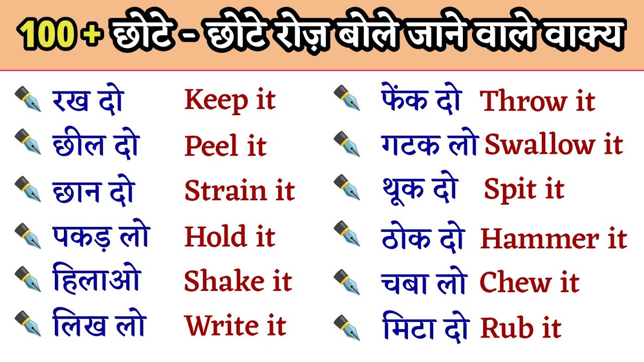 💯 अंग्रेज़ी में बातचीत करना सीखें || छोटे- छोटे वाक्य || English Speaking Practice || Jagdish Sir