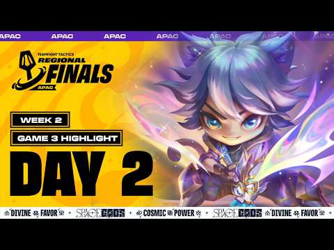 Week 2 Day 2 GAME 3 하이라이트 | TFT <strong>APAC</strong> Regional Finals