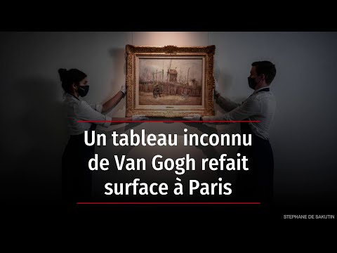 Un tableau inconnu de Van Gogh refait surface à Paris