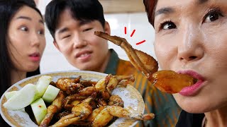 Apa kodok Indonesia kodok atlet...? Paha kodoknya berotot banget...!🙀🙀