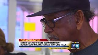 Mitch Colvin wins upset bid for Fayetteville mayor