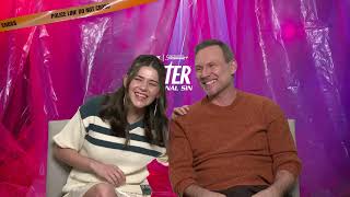 Christian Slater & Molly Brown / DEXTER: ORIGINAL SIN Interview