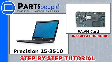 Dell Precision 15-3510 (P48F001) WLAN Card How-To Video Tutorial