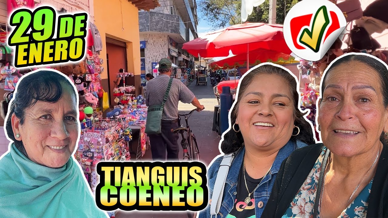 🟩Esto grabé en el TIANGUIS DEL 29 DE ENERO en Coeneo | Revista Coeneo 2026