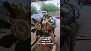 417hp at 6100 rpm, 411tq at 4600rpm #sbc #350 #dyno #edelbrock #homemade #built #performance #chevy