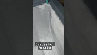 Cara Bersihkan Frezeer Box Dari Bunga Es