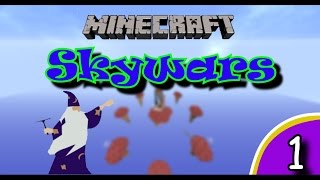 Minecraft: Skywars w/epicwizzaard ! Random episode- So many hacks!
