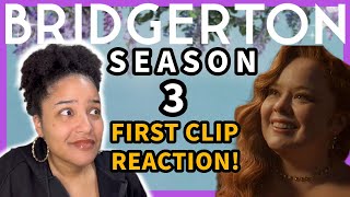 BRIDGERTON SEASON 3 FIRST CLIP REACTION! 🪞💜 | Polin | Romancing Mr. Bridgerton