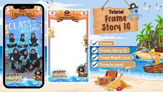 How to Create a Pirate-Themed Instagram Story Frame for Your Class Meeting in Canva screenshot 1