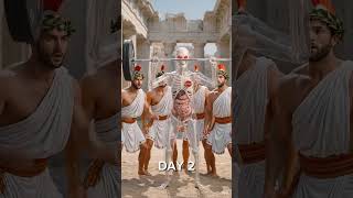 “The Day a Modern Gym Bro Invented Fitness in Ancient Greece”#fact #shorts