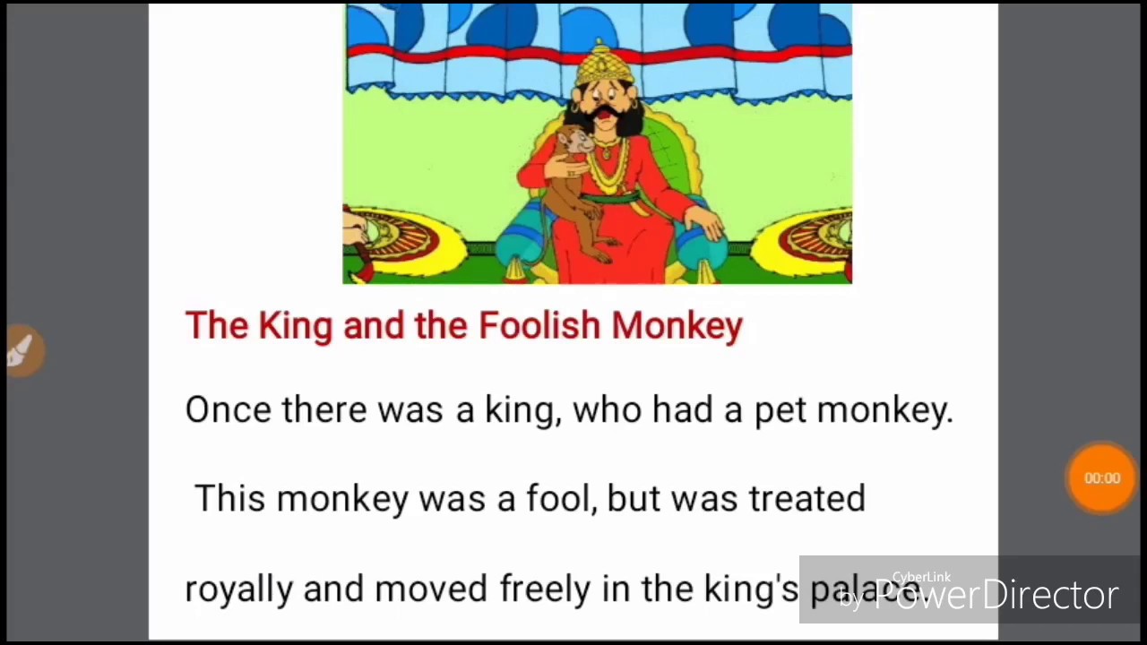 The king and the foolish monkey HD
