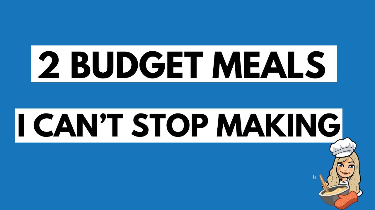 STAPLE MEALS THAT SAVE MY WALLET