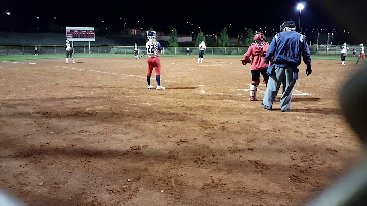 Madeline Ellis Hitting Full At-Bat HR 18A Las Vega...