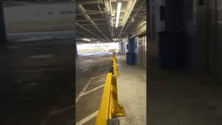 Abandoned Walmart parking garage￼