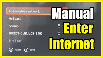 How to Enter in a Manual SSID & Connect to Wifi internet on Xbox Series X (Settings Tutorial)