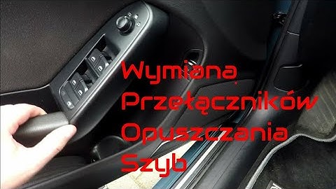 Replacement of window switches