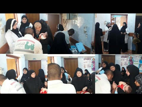 نعم لتلقيح الاطفال والنساء والتوعية الصحية 