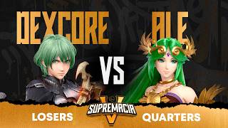 Supremacía V | LOSERS QUARTERS - DMP Dexcore (Byleth) Vs. Ale (Palutena) - SSBU