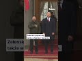 Wołodymyr Zełenski z oficjalną wizytą w Polsce. Przywitał go prezydent Nawrocki