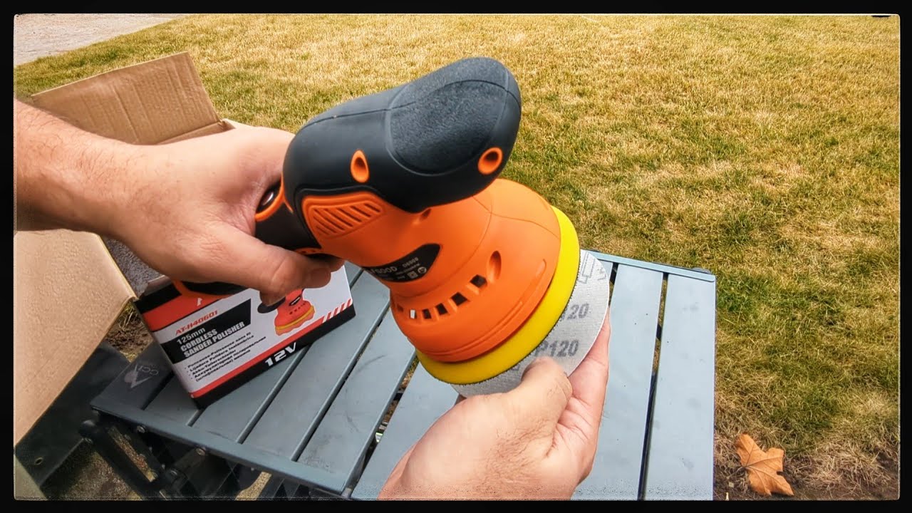 Essential Cordless Sander/polisher You Need For Diy Projects - Available On Amazon!