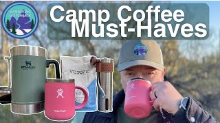 How I Get the BEST Coffee While Camping! My Camp Coffee Setup